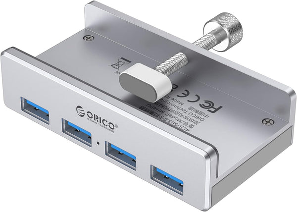 4-Port USB 3.0 Clamp Design Mountable Hub